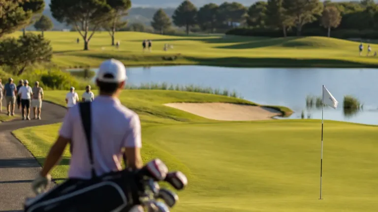 Un joven de Srinagar ve el golf como vía para mantenerse en forma y alcanzar el éxito