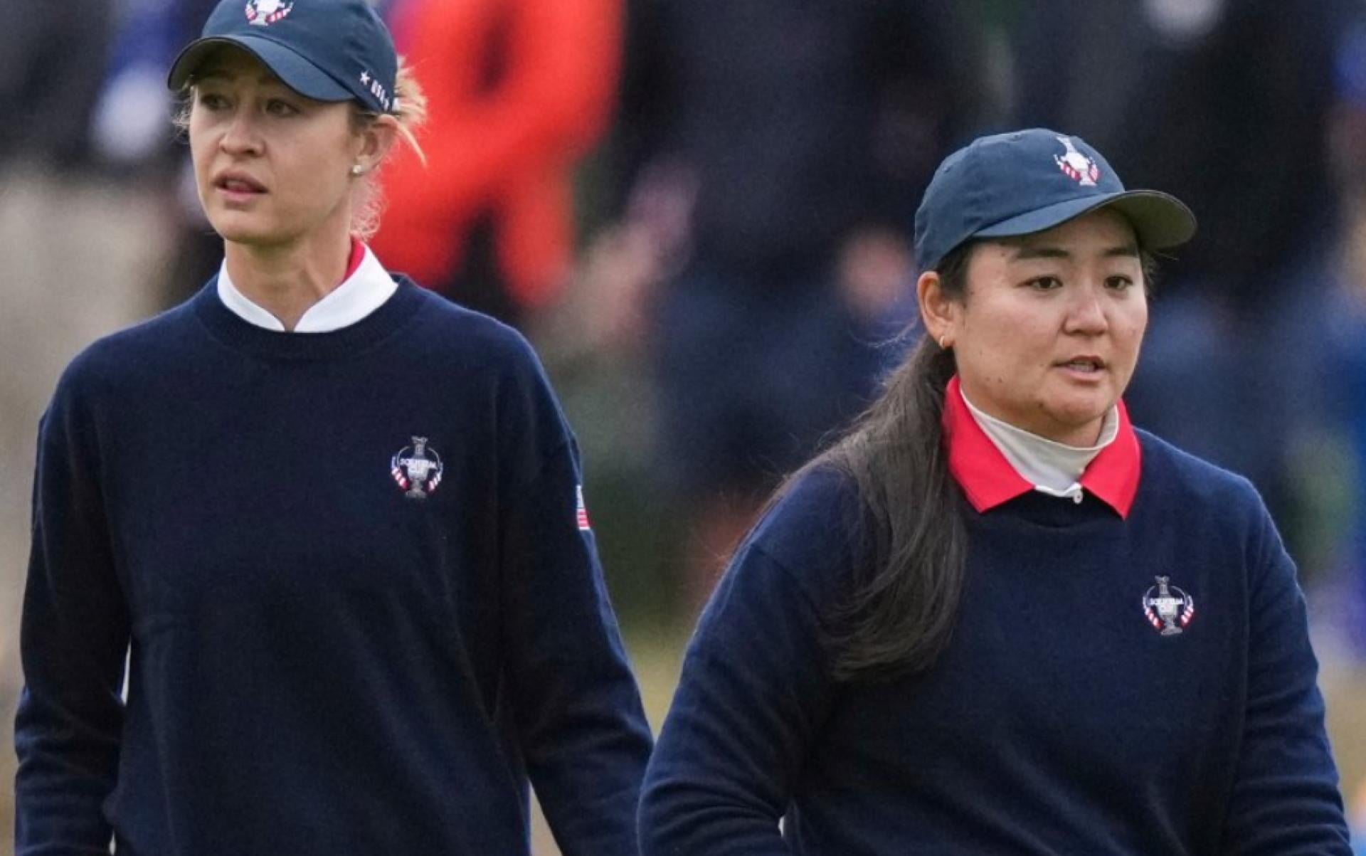 Nelly Korda and Allisen Corpuz