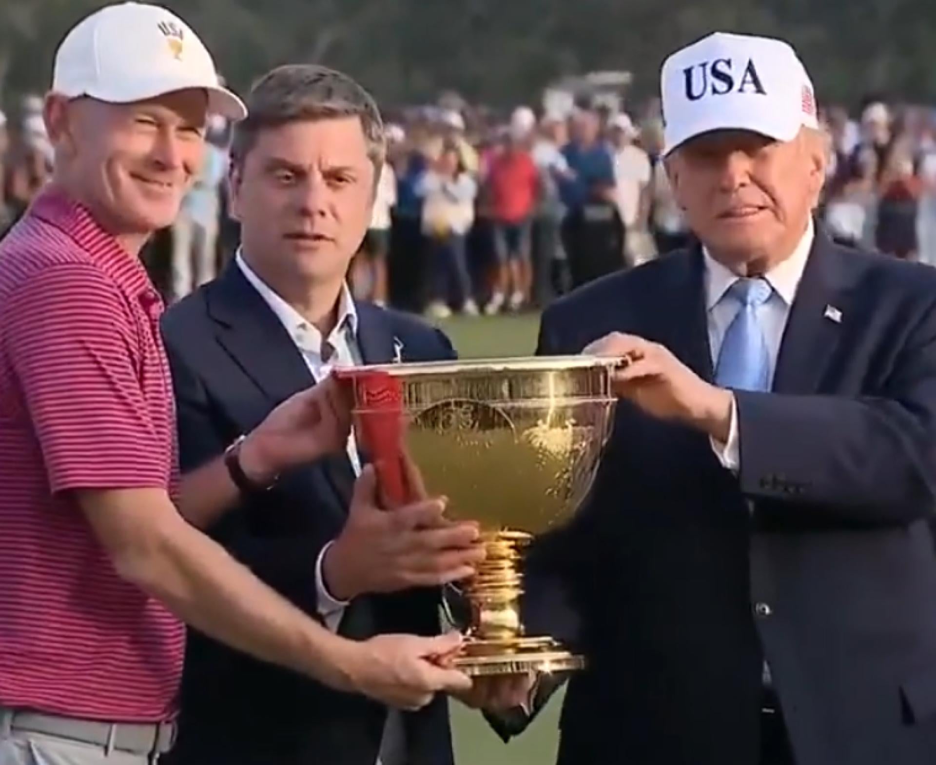 Brandt Snedeker thanks Donald Trump after USA’s Presidents Cup victory