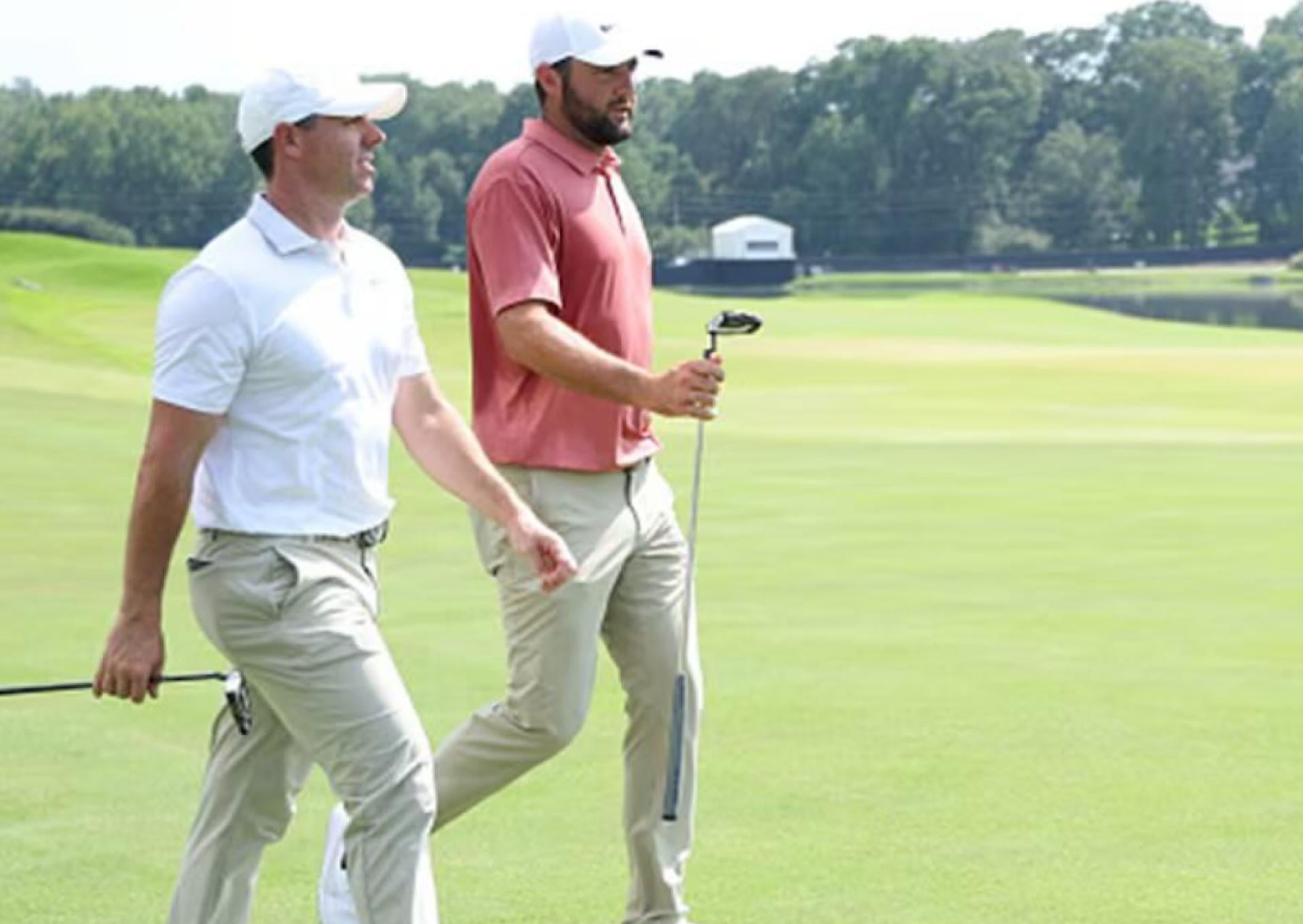 Rory McIlroy and Scottie Scheffler