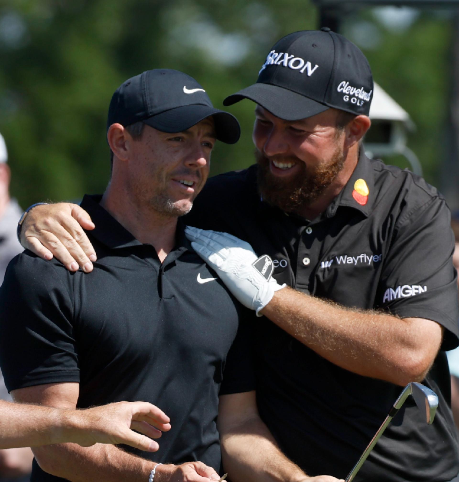 Rory McIlroy and Shane Lowry