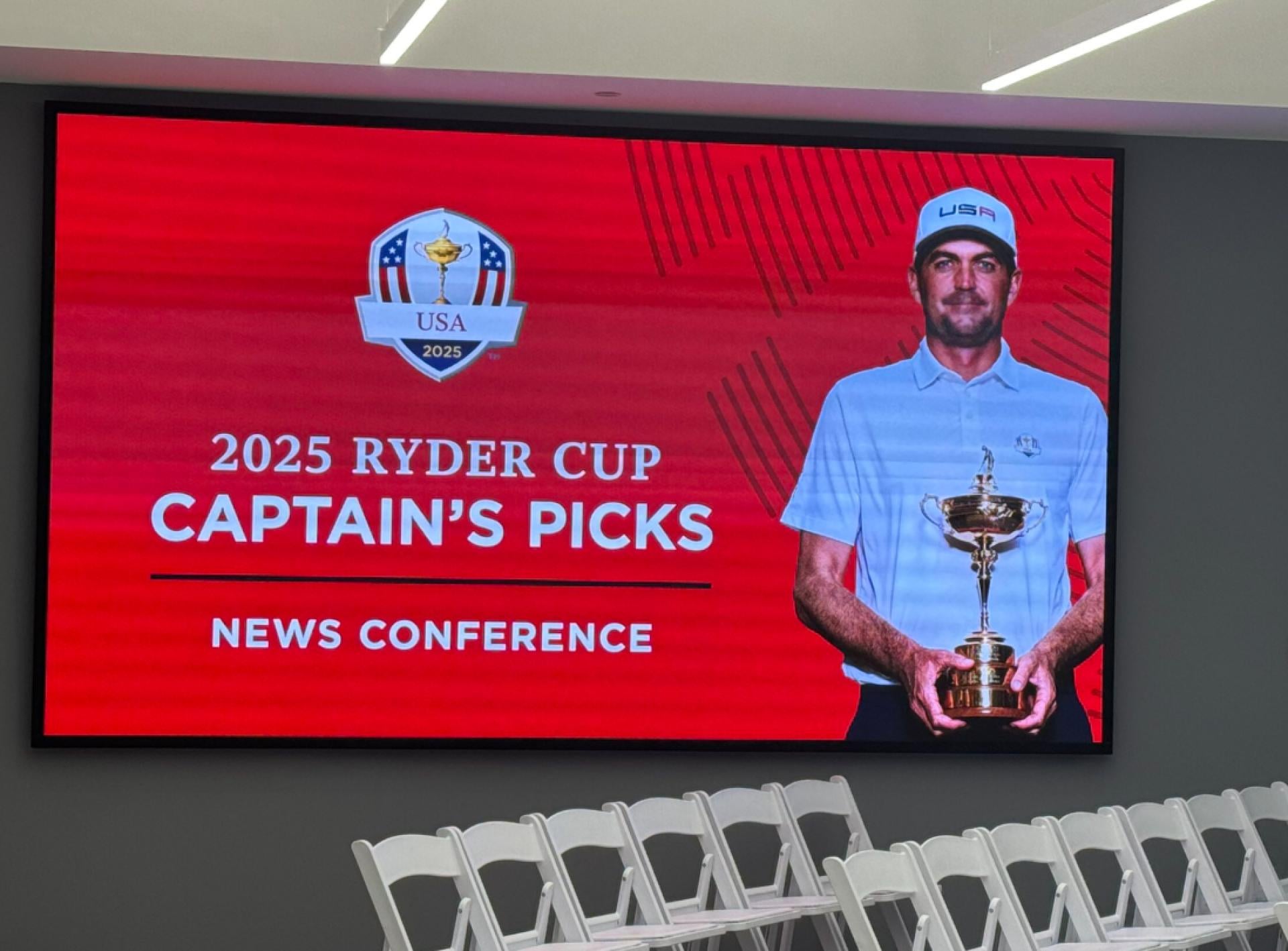 Keegan Bradley; Ryder Cup press